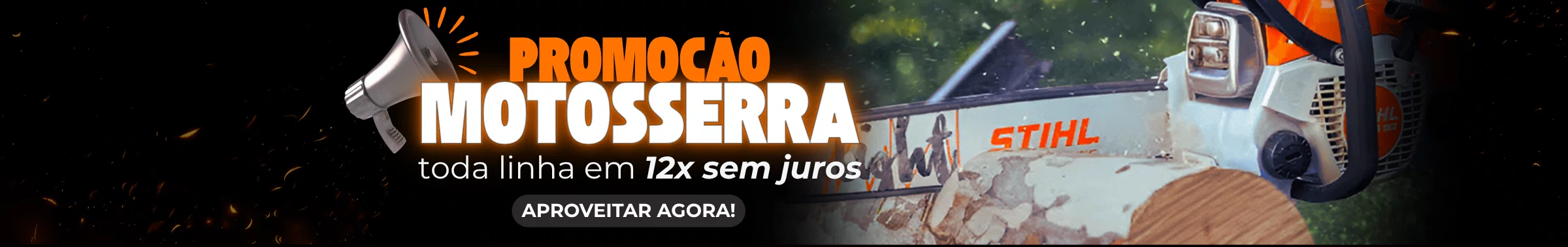 Promoção Motosserras 