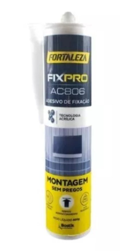 Adesivo de Fixação FIXPRO Montagem Sem Pregos Branco 400G -Fortaleza