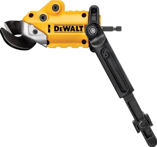 Acessório Adaptador Tesoura para Chapas Encaixe 1/4'' P/ Parafusadeira -Dewalt