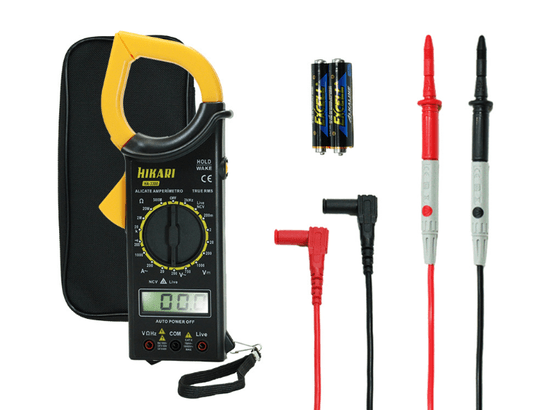 Alicate Amperímetro HA-3300 True RMS AC CAT III 600V -Hikari