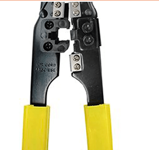 Alicate Crimpador Terminais Rj45 3 Em 1