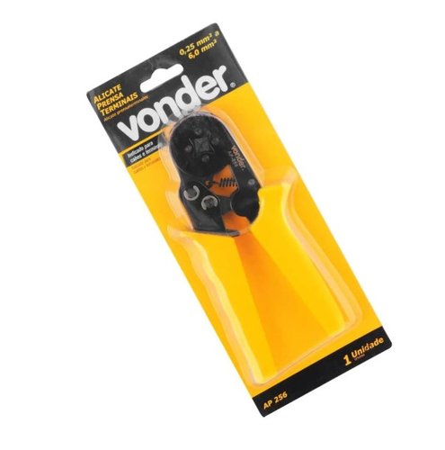 Alicate Prensa Terminais AP-256 0,25 a 6,0mm² 3686864000 -Vonder