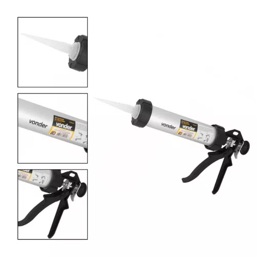 Aplicador Tubular para Silicone 600ml VONDER-3599006006