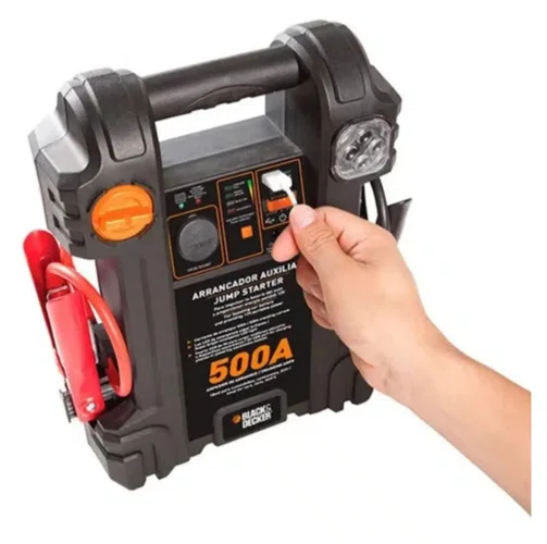 Auxiliar de Partida Portátil 12V 500ah JS500S-BR Bivolt -Black Decker