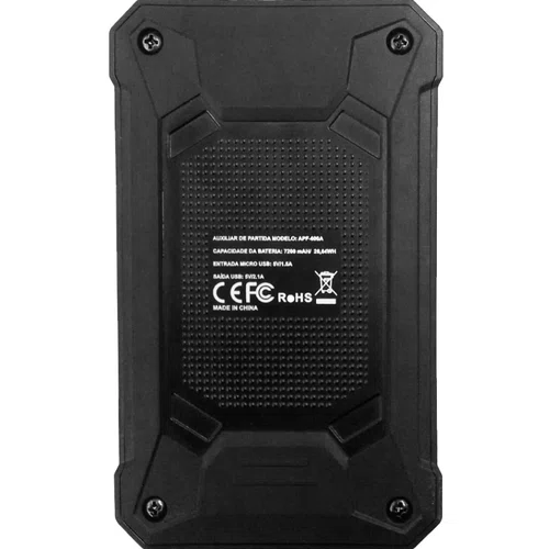 Auxiliar de Partida Portátil Veicular 12V 600A APF Flach