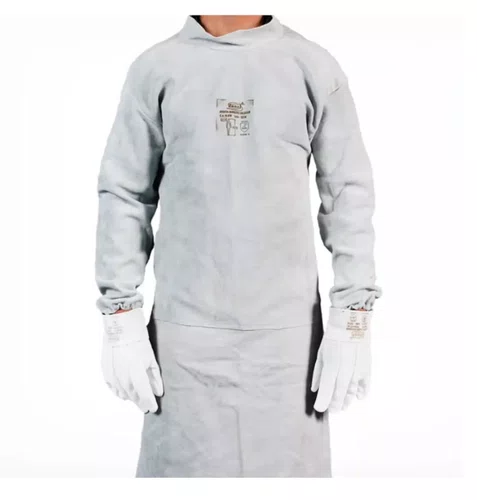 Avental de Raspa com Manga Tipo Barbeiro – Zanel Ref. AVB12060CESG