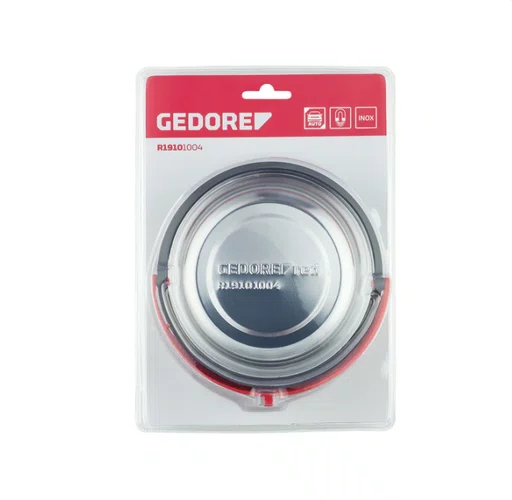 Bandeja Magnética Redonda Para Componentes Metalicos 150mm -R19101004 - Gedore Red
