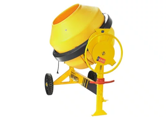 Betoneira 400L Infinity Tambor Plástico e Motor 2CV Monofásico Bivolt com Chave NR-12 -Menegotti