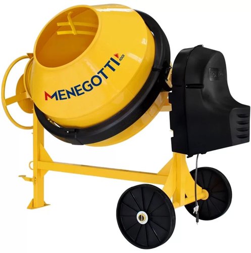 Betoneira Prime 400L com Motor 2CV Chave NR-12 Monofásica 220V -Menegotti