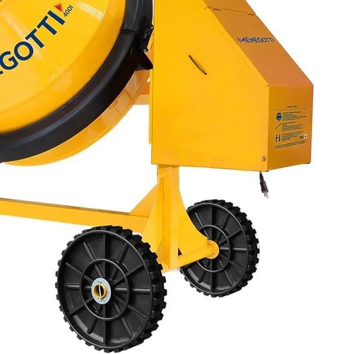 Betoneira Pro 400L com Motor 2CV Chave NR-12 Monofásica 220V -Menegotti
