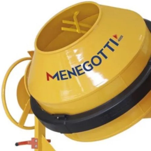 Betoneira Rental 400L com Motor 2CV Chave NR-12 Monofásica 220V -Menegotti