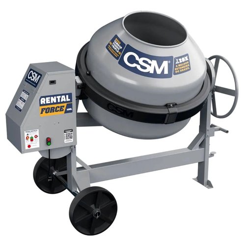 Betoneira Rental Force 400L com Motor 2CV Chave NR-12 Monofásico 220V -CSM