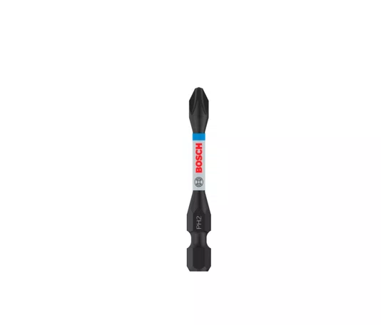 Bit Phillips PH1 55mm Ponta Dupla com 2 Peças Pro Impact -Bosch