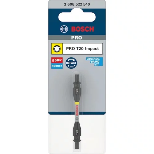 Bit Torx T20 65mm Ponta Dupla Pro Impact -Bosch