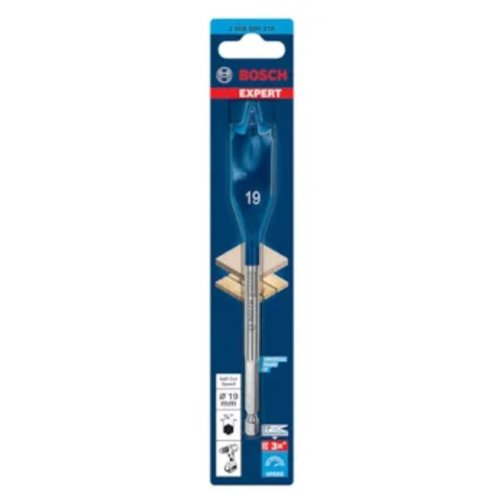Broca Chata Self Cut Speed 19 X 152MM Para Madeira 2608900318 -Bosch