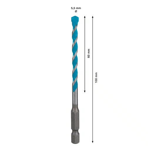 Broca expert multiconstruction 5.5MM 2608900572 Bosch
