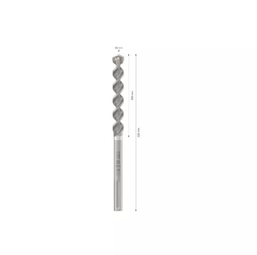 Broca SDS-Max 25mm x 400mm x 520mm Bosch