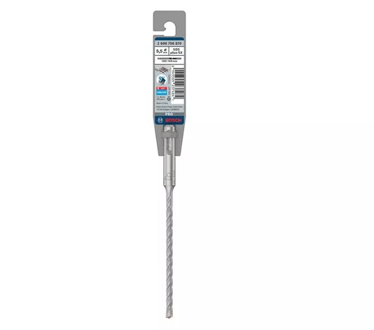 Broca SDS PLUS 5.5MM 100X160MM 2608706870 modelo plus - 5X Bosch