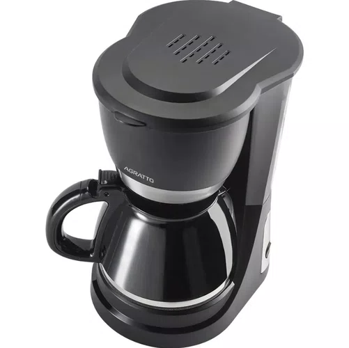 Cafeteira Elétrica Vetro Caffe 30 Xícaras 1,2L 220V 820W CEV30-02 Preta - Agratto