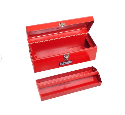 Caixa de ferramentas maleta 19'' metalica com bandeja Stanley