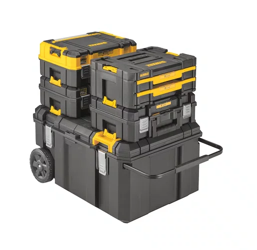 Caixa Organizadora de Ferramentas Contractor 113L Sistema Empilhável Tstak Dewalt DWST178711