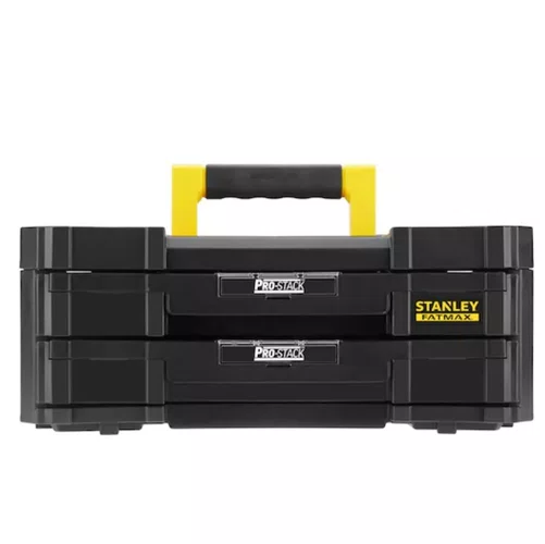 Caixa Plastica Organizadora com 02 Gavetas Fatmax Pro-Stack FMST1-71969 -Stanley