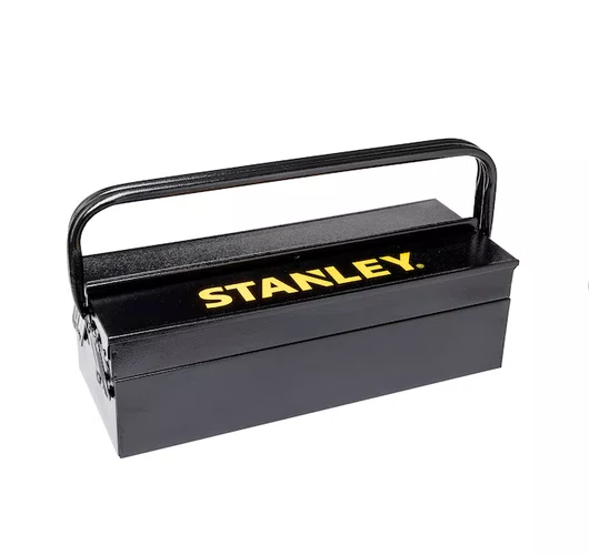 Caixa de Ferramentas Sanfonada com 3 Gavetas STST98725-LA Preta - Stanley