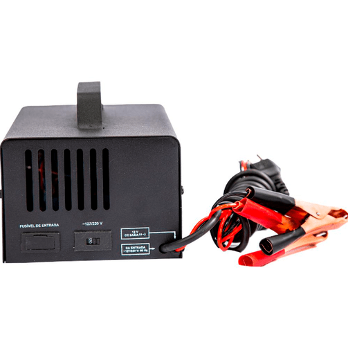 CARREGADOR BATERIA 06AMP 12V INTELIGENTE C/ AUX PART F06-SD