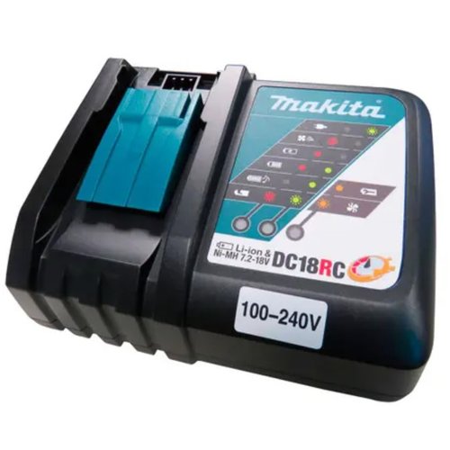 Carregador De Bateria 18v Dc18rc 197522-0 -Makita