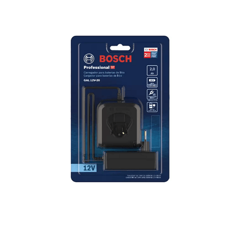 Carregador de Baterias 12V GAL 12V-20 Bivolt 2608000728 -Bosch