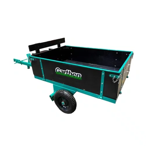Carretinha reboque para motocultivador GCM250 CAP 250KG Garthen