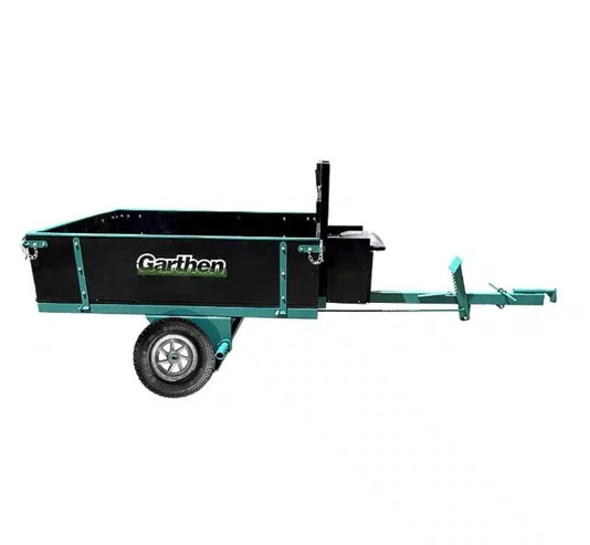 Carretinha reboque para motocultivador GCM250 CAP 250KG Garthen