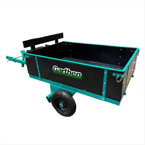 Carretinha reboque para motocultivador GCM250 CAP 250KG Garthen