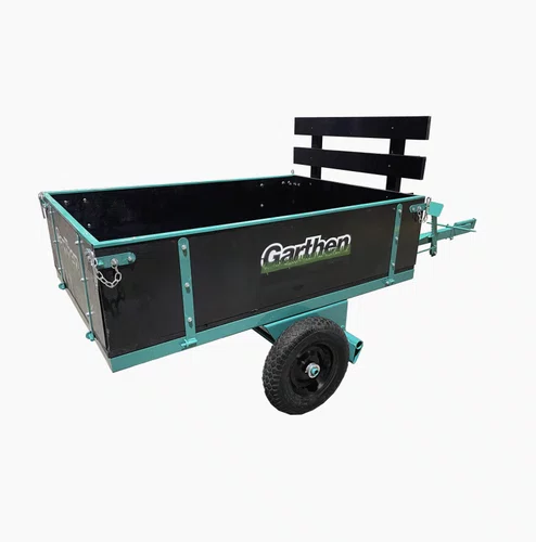 Carretinha reboque para motocultivador GCM250 CAP 250KG Garthen