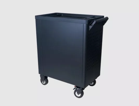 Carro para Ferramentas Fechado Com 7 Gavetas +1 Porta Lateral 87G357BAKB -King Tony