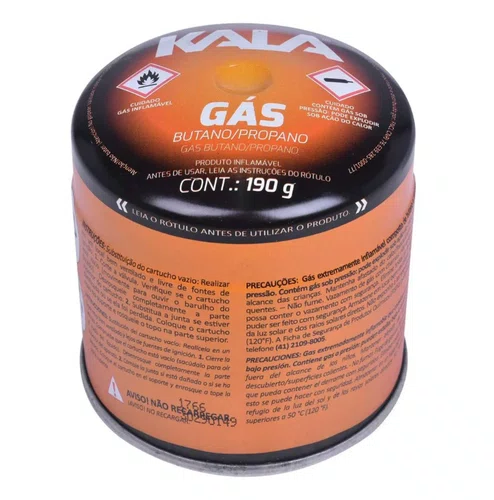 Cartucho para Maçarico Manual Kala 190g - 861650