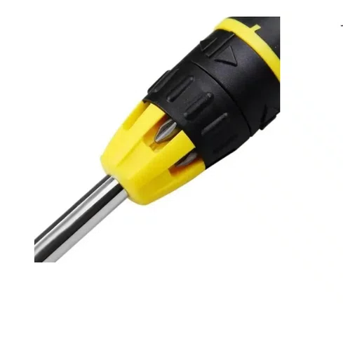 Chave de fenda catraca multi bits 10peças Stanley
