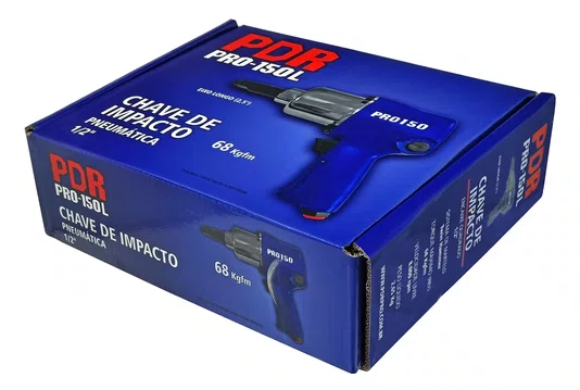Chave de impacto 1/2'' 68KGFM modelo PRO-150L eixo longo PDR