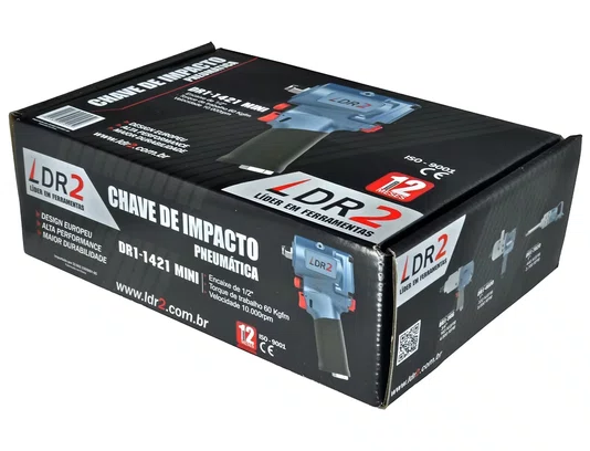 Chave de impacto 1/2'' 71KGFM modelo DR1-1421 PDR