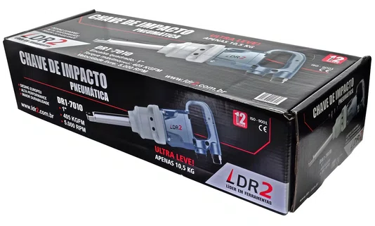 Chave de impacto 1'' 405KGFM longa modelo DR17010 PDR