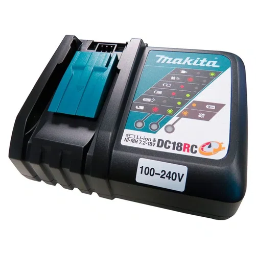 Chave de Impacto a Bateria 18V DTW1001 1050NM + Kit Carregamento Bivolt e Bolsa -Makita
