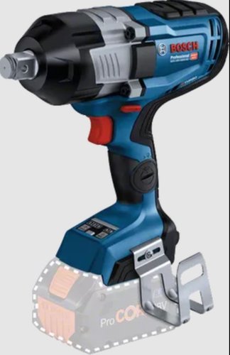 Chave de Impacto a Bateria 18V GDS 18V-1600 HC 3/4'' 1600N, + Kit Carregamento e Maleta -Bosch