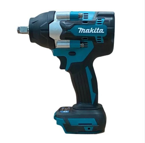 Chave de Impacto a Bateria 18V DTW700 1/2'' + Kit Carregamento Bivolt e Bolsa -Makita