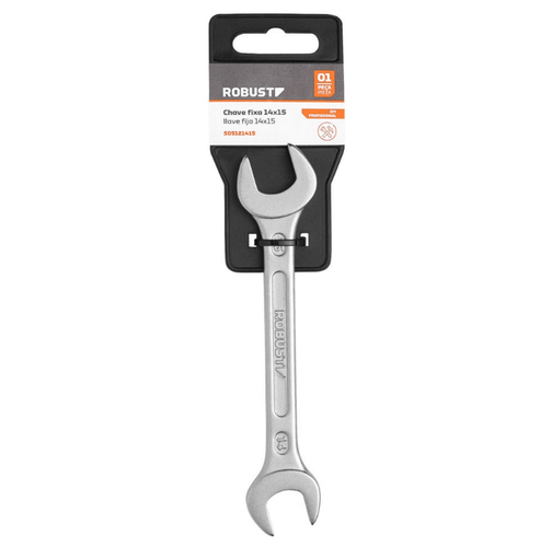 CHAVE FIXA 14X15MM S05121415 ACO CARBONO ROBUST