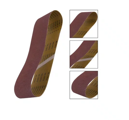 Cinta de Lixa 100 mm x 915 mm G 60 com 5 Peças Óxido de Alumínio VONDER-1237375060