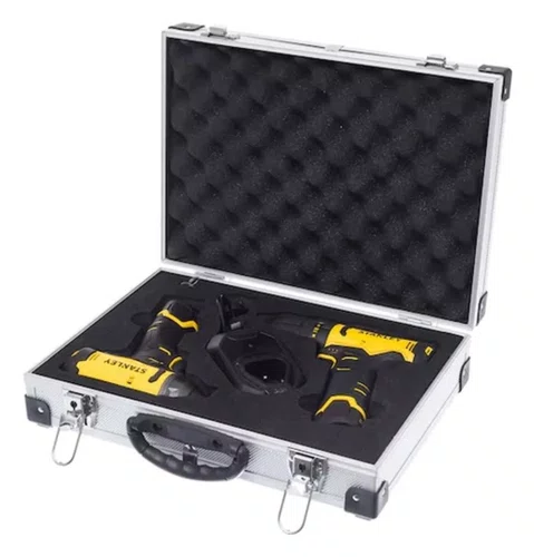 Combo Parafusadeira/Furadeira de Impacto 12V SCHI10D2FK-BR + Kit Carregamento e Maleta -Stanley