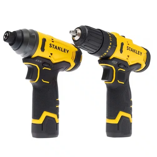 Combo Parafusadeira/Furadeira de Impacto 12V SCHI10D2FK-BR + Kit Carregamento e Maleta -Stanley