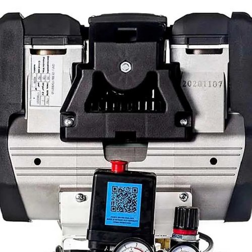 Compressor de Ar Fiac F-Zero XS45 10/45 120PSI Vertical Isento de Óleo Monofásico -Pressure
