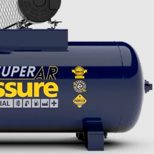 Compressor de Ar Super Ar 30/250 175PSI Trifásico IP21 220/380V -Pressure