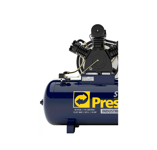 Compressor de Ar Super Ar 40/425 175PSI Trifásico IP55 -Pressure